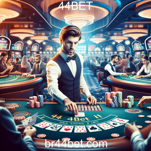 Experimente a Emoção do Cassino Ao Vivo no 44BET